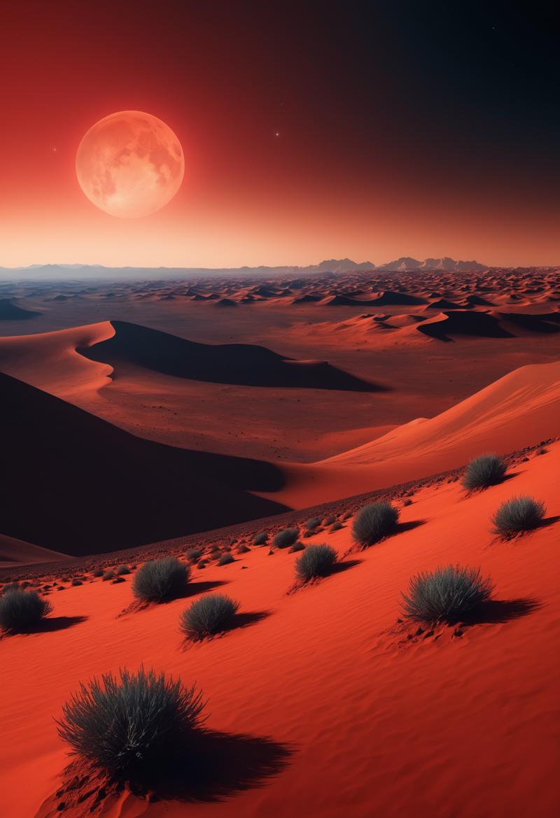 00005-1949922437-midnight on Mars the red planet, panoramic landscape, (art style of Angelo Savelli_1.6), (minimalism_1.2), abundant alien flora.png